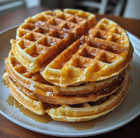 Cottage Cheese Simple Waffles