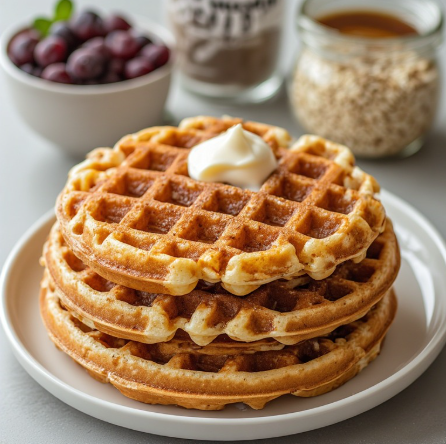 Oat & Protein Powder Quick Pancakes