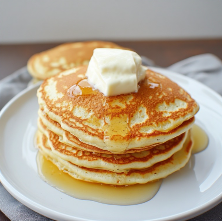 Egg Whites + Greek Yogurt Basic Pancakes
