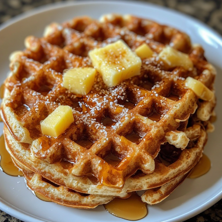 Coconut Protein Waffles