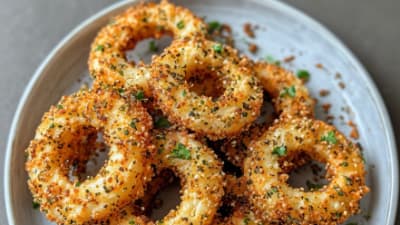 Charred Calamari Rings with Za’atar