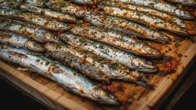 Smoked Mackerel & Sardine Market Platter
