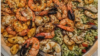 Haifa Port Mixed Seafood Platter (Grill & Bake)