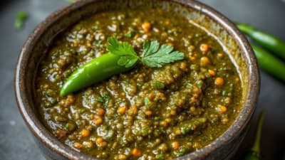 Schug (Yemeni Green Chili Paste – XXL Batch)