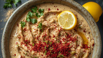 Tahini-Sumac Drizzle (XXL Batch)