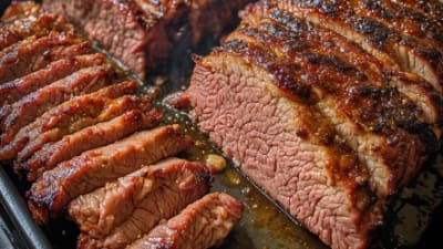 Godzilla Smoked Beef Brisket Point & Flat (Whole Packer)