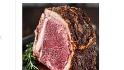 Beef Standing Rib Roast × 2 (Double Prime Rib Tower)