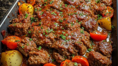 Beef & Lamb Meatloaf Tray (Israeli Style)