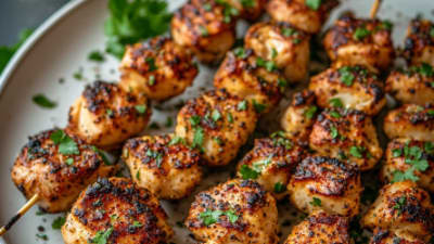 Chicken Shawarma Skewers (Quick Grill)