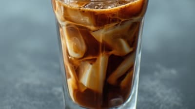 Israeli Iced Coffee (Café Glacé)
