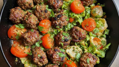 Lamb Kofta Kebab (Quick Skillet)