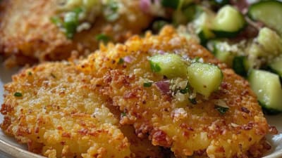 Gurkensalat Rösti