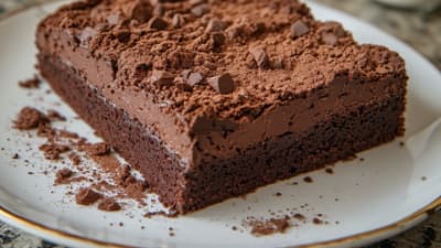 Schokoladenmohn Torte