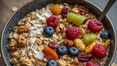Muesli mit Früchten
