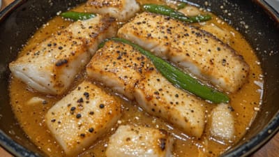 Bungeo-ppang-Style Cod Fish Stew