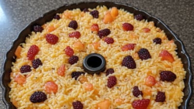 Pain de Riz aux Fruits de Mer