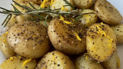 Pommes de Terre Rôties au Lait de Chèvre
