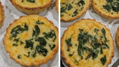 Tarte aux Épinards et au Fromage