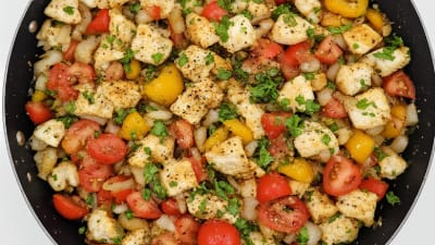 Ensalcada de Pescado