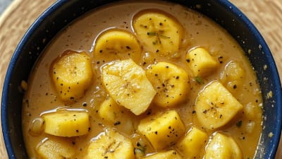 Honduran Sweet Plantain Soup