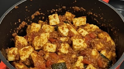 Cachupín de Tofu y Calabacín
