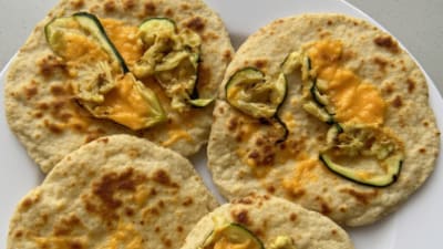 Pupusas de Flor de Calabacín