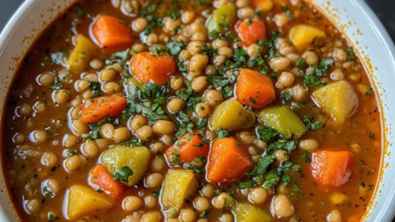 Single-Bowl Simple Vegetable Soup