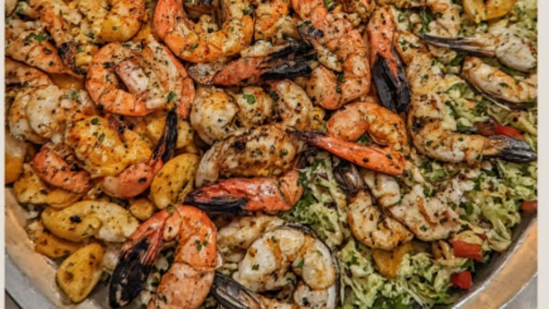 Haifa Port Mixed Seafood Platter (Grill & Bake)