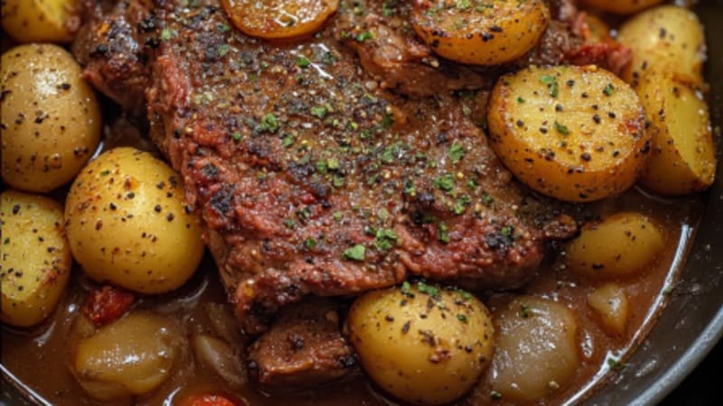 Mega Beef Brisket & Short Rib Combo Braise