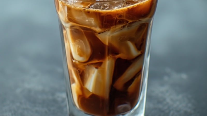 Israeli Iced Coffee (Café Glacé)