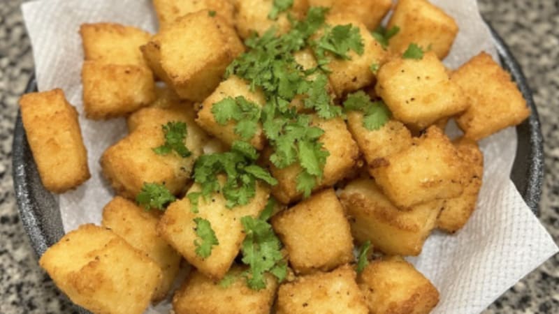 Fritos de Yuca con Mojo