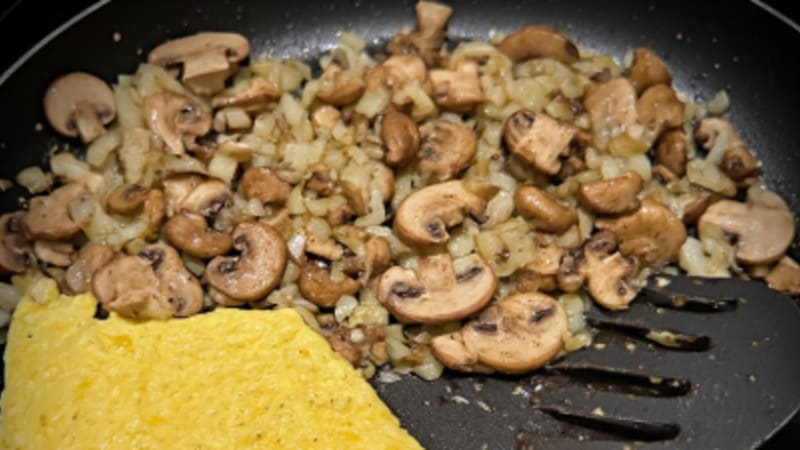 Omelette with Mushrooms