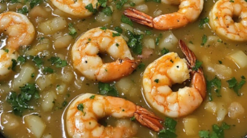 Chupe de Mariscos con Coco