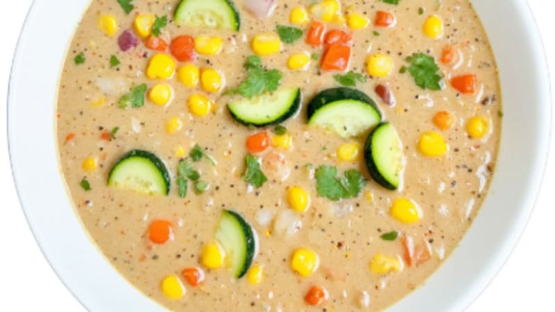 Sopa de Verduras con Crema
