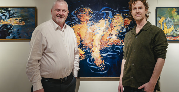 Lindsays is proud to sponsor a solo exhibition in Edinburgh by Ryan McGoverne