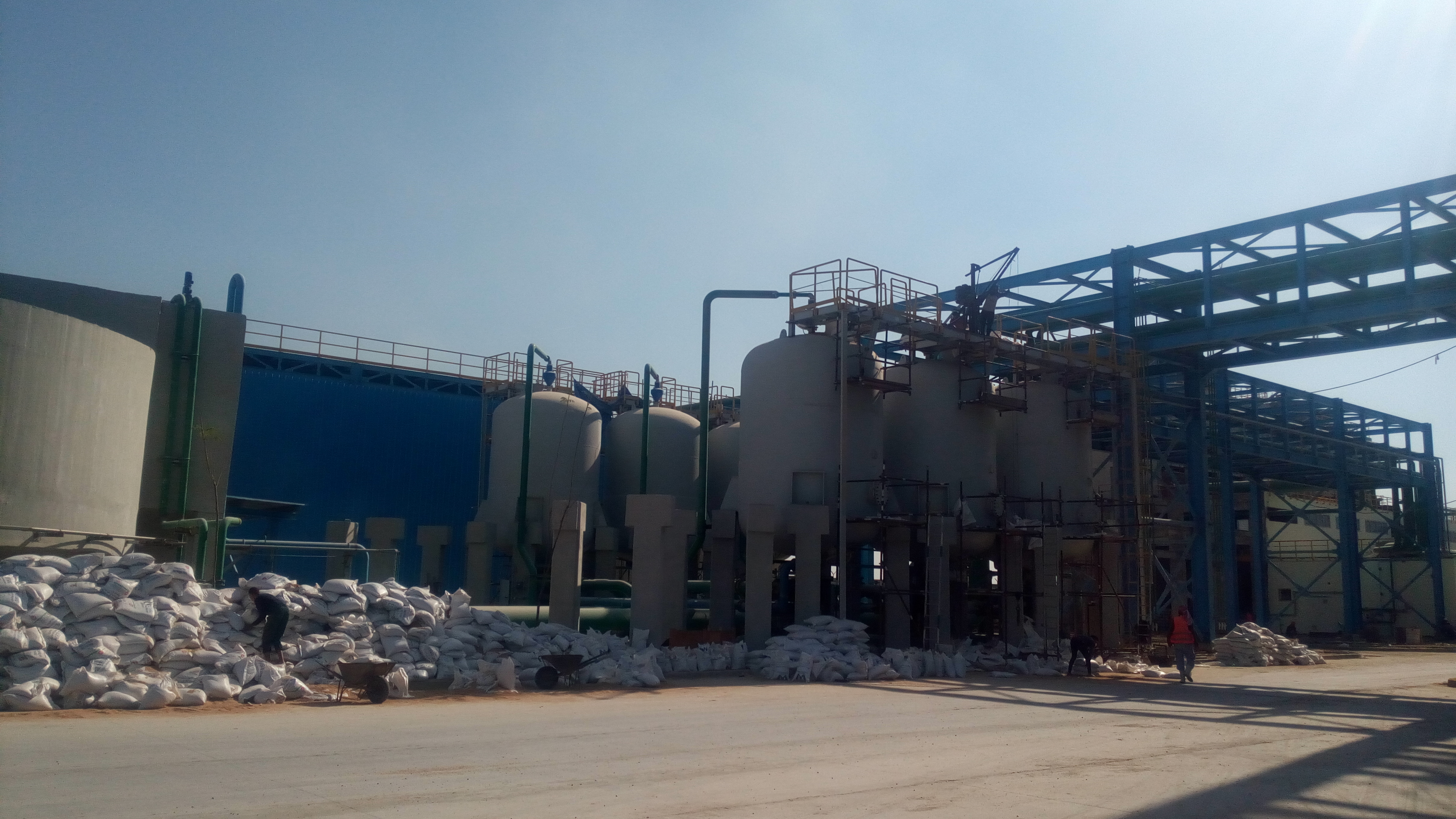 Major Repair project for sand filters, Client: Al Masria Steel (Garhy Steel) Image