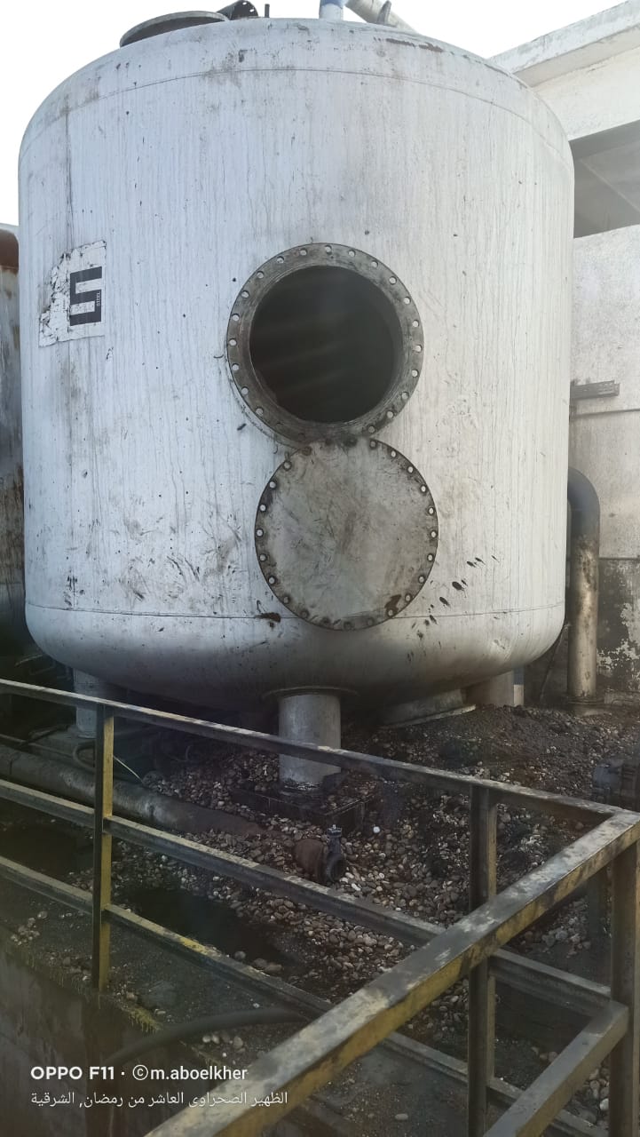Major Repair project for sand filters, Client: Al Masria Steel (Garhy Steel) Image