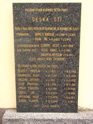 Válečné pomníky na území Krče