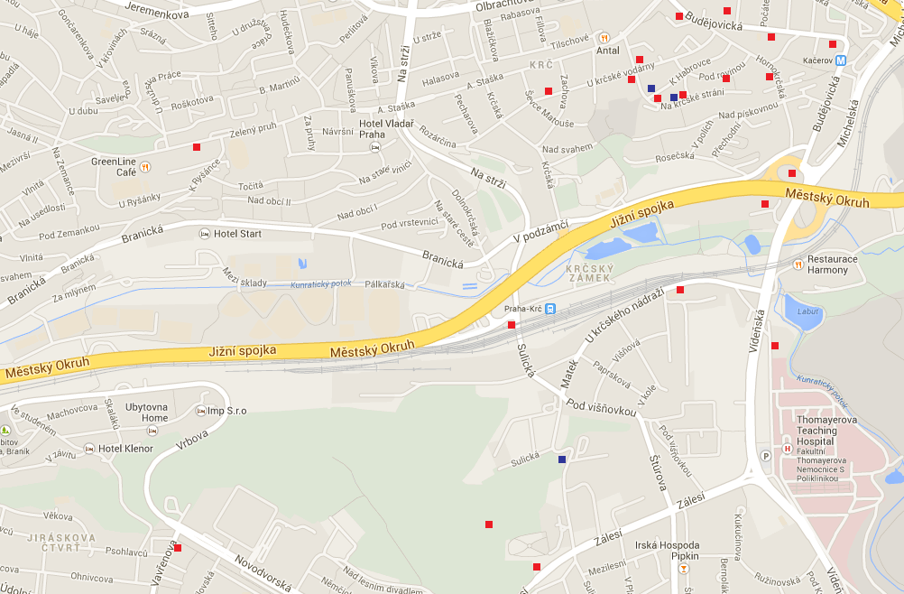 Válečné pomníky na území Krče