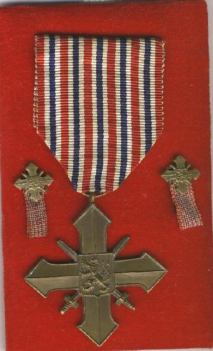 Československý válečný kříž 1939