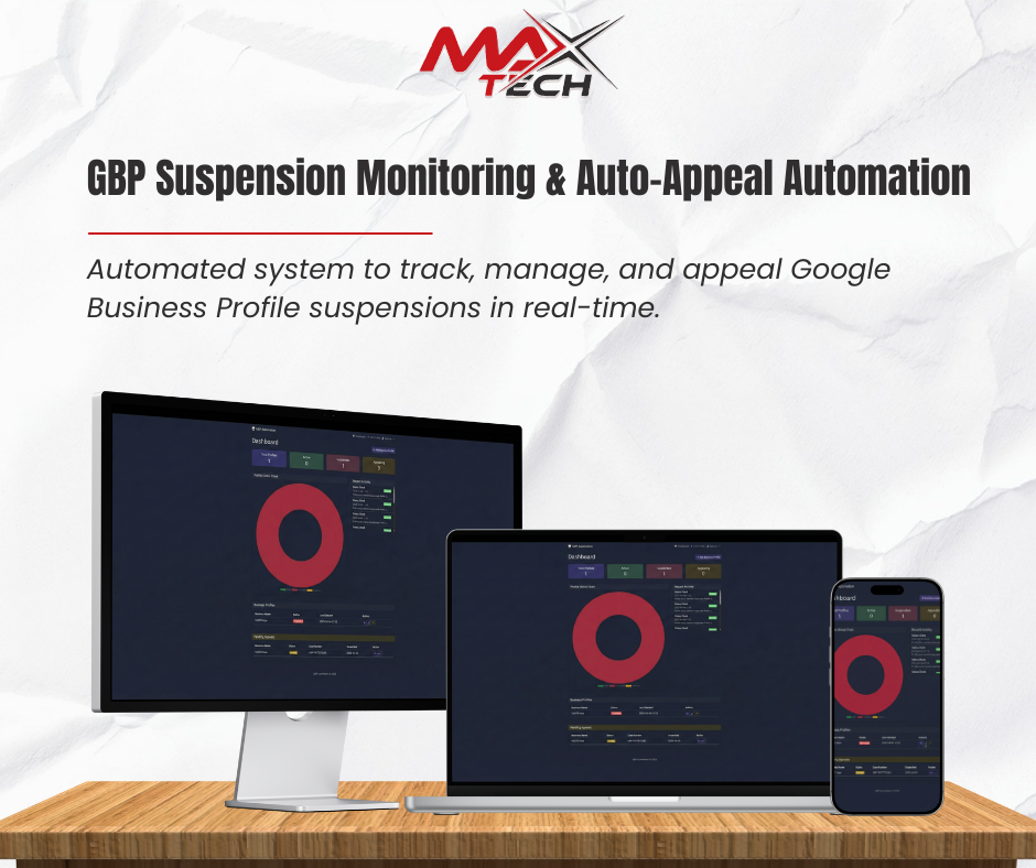 GBP Suspension Monitoring & Auto-Appeal Automation