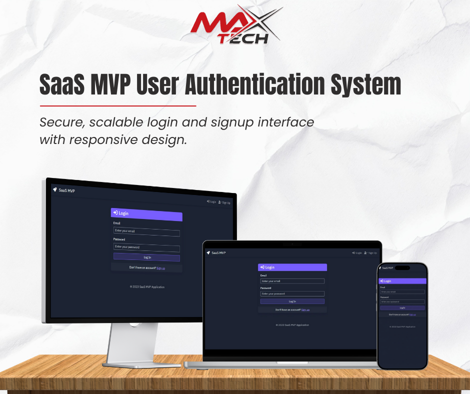 SaaS MVP User Authentication System