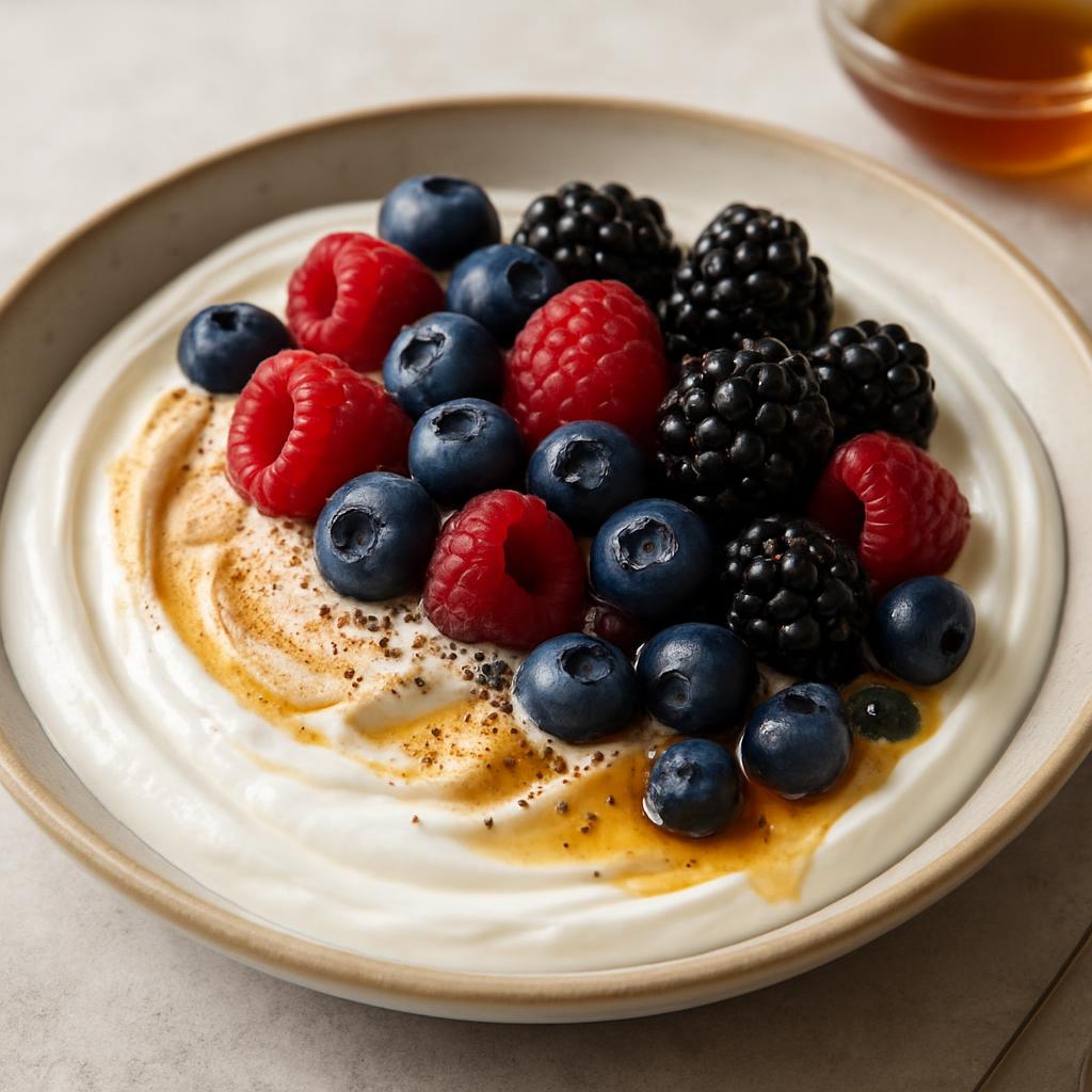 High-Protein Greek Yogurt Berry Bowl recipe