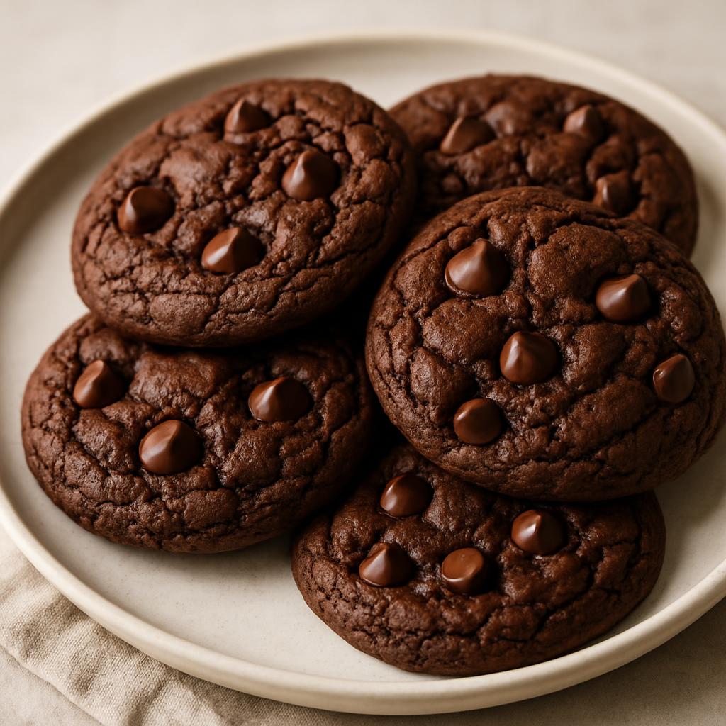 Brownie Mix Chocolate Cookies recipe