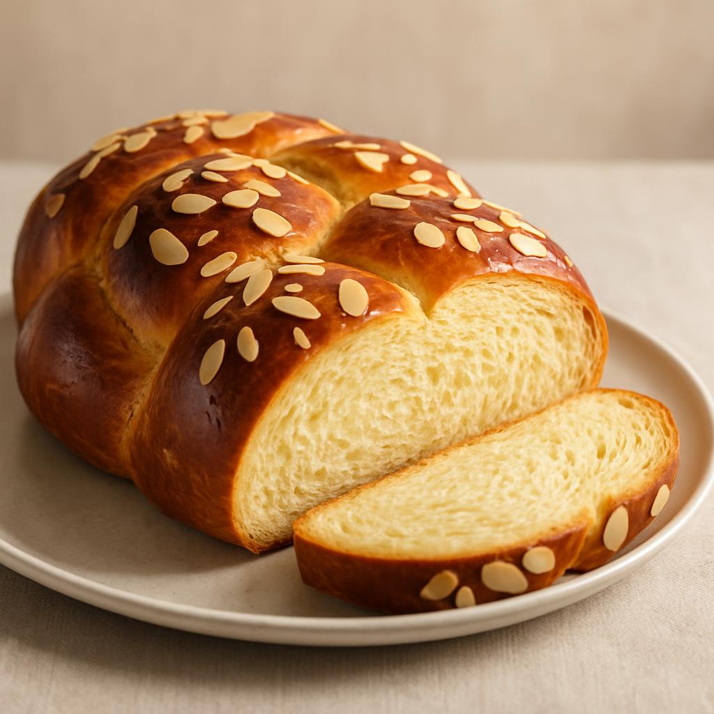 Ελληνικό Τσουρέκι (Γλυκό Πασχαλινό Ψωμί) recipe