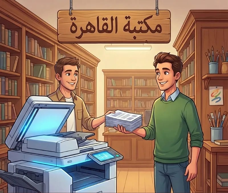 النسخ والتصوير