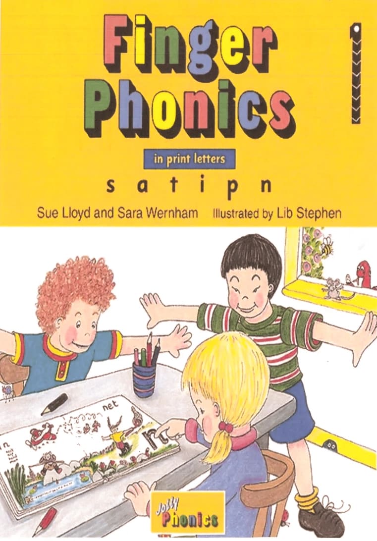 كتاب جولي فونكس المستوي الاول jolly finger phonics Book1 - جولي - رياض الأطفال | مكتبة القاهرة الحديثة