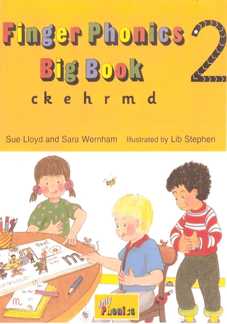 كتاب جولي فونكس المستوي الثاني jolly finger phonics Book2 - جولي - رياض الأطفال | مكتبة القاهرة الحديثة