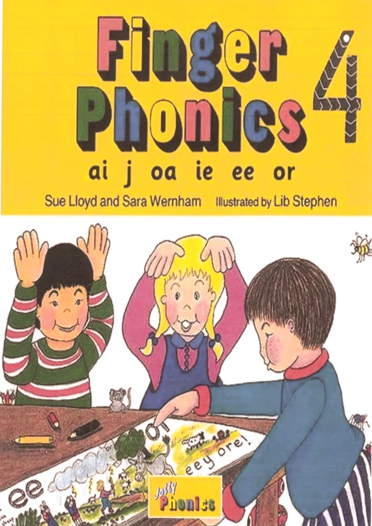 كتاب جولي فونكس المستوي الرابع jolly finger phonics Book4 - جولي - رياض الأطفال | مكتبة القاهرة الحديثة