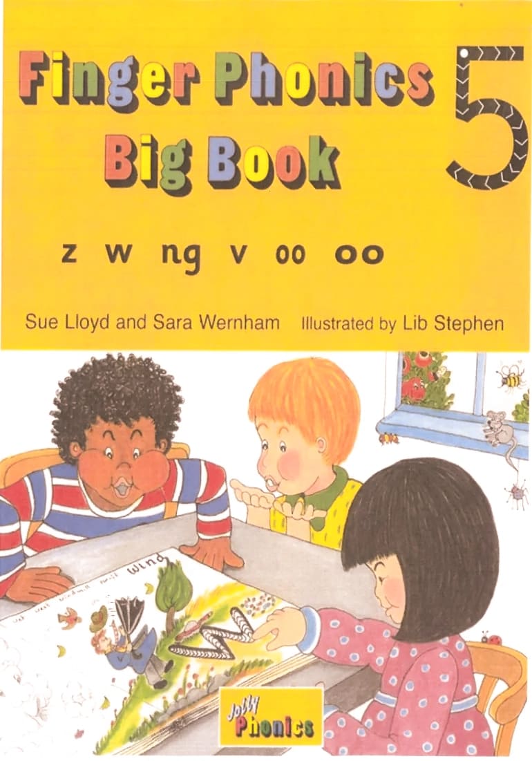 كتاب جولي فونكس المستوي الخامس jolly finger phonics Book5 - جولي - رياض الأطفال | مكتبة القاهرة الحديثة